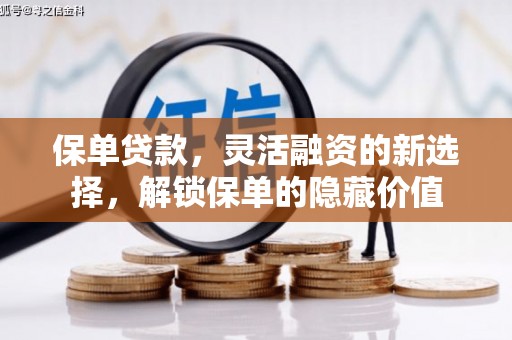 尖石保单贷款，灵活融资的新选择，解锁保单的隐藏价值
