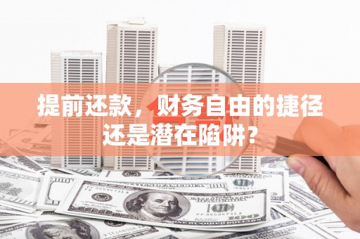 尖石提前还款，财务自由的捷径还是潜在陷阱？