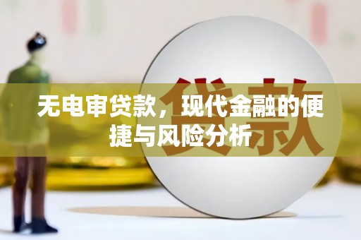 尖石无电审贷款，现代金融的便捷与风险分析