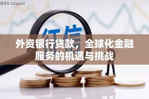 尖石外资银行贷款，全球化金融服务的机遇与挑战
