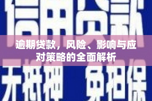 尖石逾期贷款，风险、影响与应对策略的全面解析
