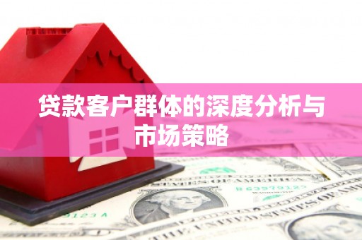 尖石贷款客户群体的深度分析与市场策略