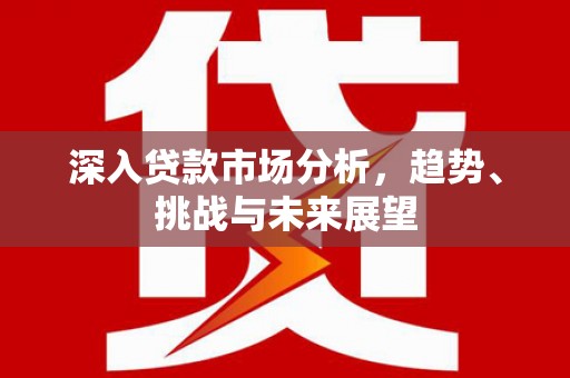 尖石深入贷款市场分析，趋势、挑战与未来展望