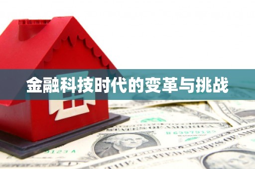 尖石金融科技时代的变革与挑战