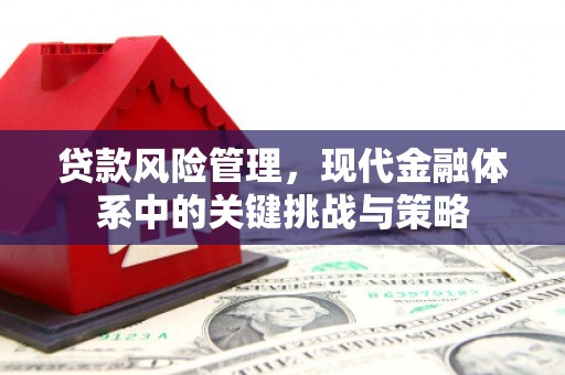 尖石贷款风险管理，现代金融体系中的关键挑战与策略