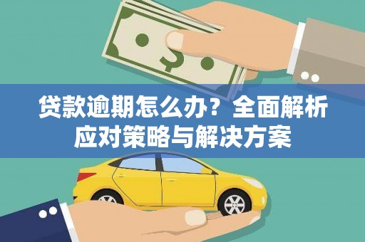 尖石贷款逾期怎么办？全面解析应对策略与解决方案
