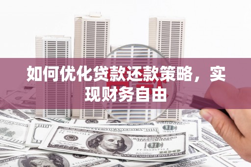 尖石如何优化贷款还款策略，实现财务自由