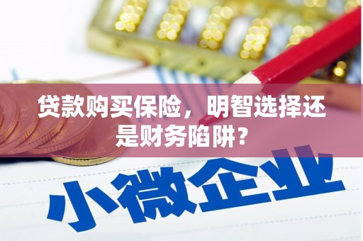 尖石贷款购买保险，明智选择还是财务陷阱？