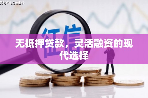 尖石无抵押贷款，灵活融资的现代选择