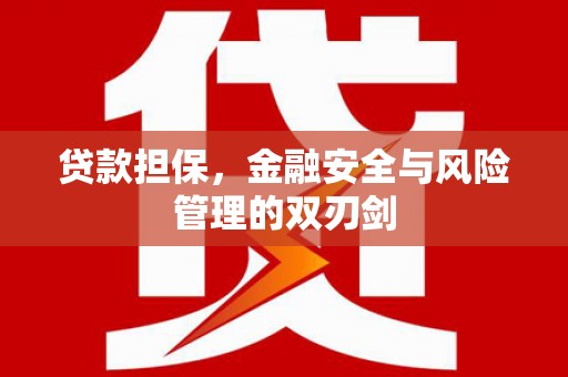 尖石贷款担保，金融安全与风险管理的双刃剑