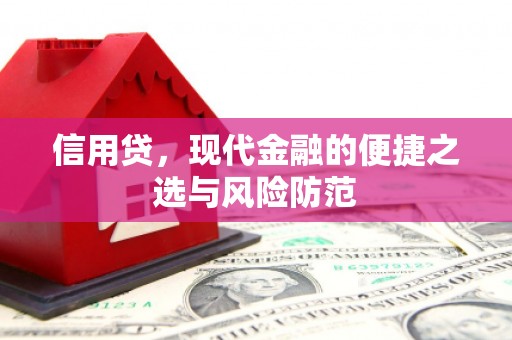 尖石信用贷，现代金融的便捷之选与风险防范