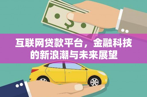 尖石互联网贷款平台，金融科技的新浪潮与未来展望