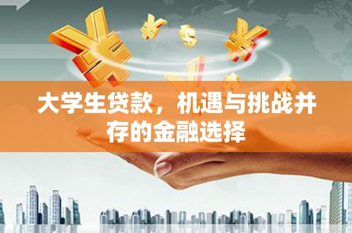 尖石大学生贷款，机遇与挑战并存的金融选择