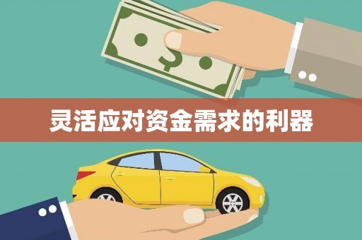 尖石灵活应对资金需求的利器